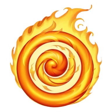 fire ball more fire sticker