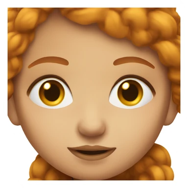 girl with straight ginger and brown eyes with electric cigarette sticker