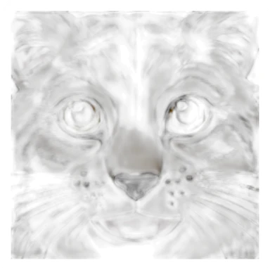 manul stuck out his tongue sticker