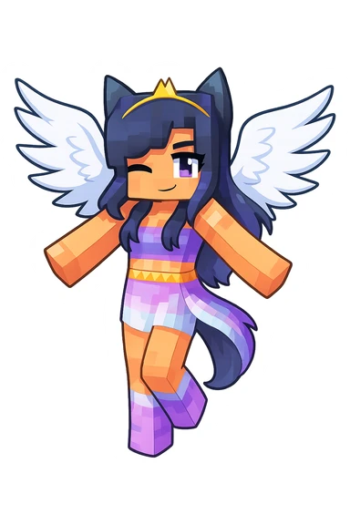 Extract the character from the background, including the clothes and accessories they are wearing, and place on a transparent background. Keep the original style and appearance exactly the same.

 sticker