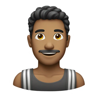 Homme avec 4 bras sticker