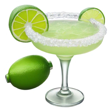 Margarita with wedding ring in the background  sticker