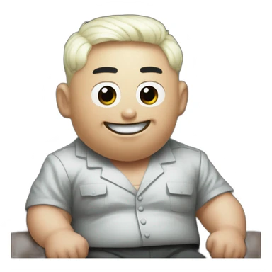 Kim jong un as venom sticker