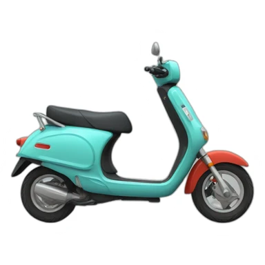 Shared Scooter with color code 311c sticker