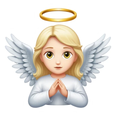 angel with three eyes and four wings  sticker