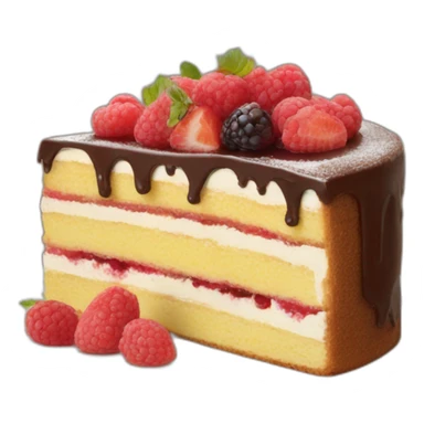 gateau écrasé sticker