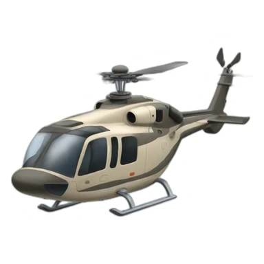 Hélicoptère sur un chat sticker