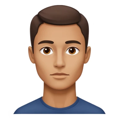 A person who has the sharpest jawline sticker