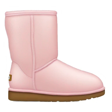 light pink uggs sticker
