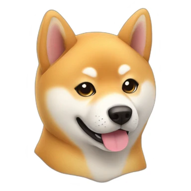 shiba-inu-hug sticker