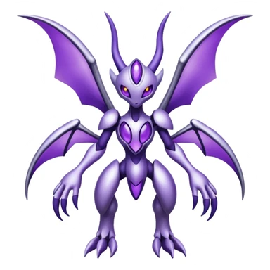 Genesect-Lunala-Fakémon-hybrid-creature (full body)  sticker
