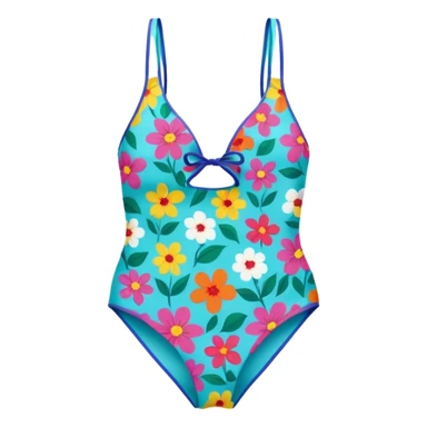 swimsuit on the floor sticker