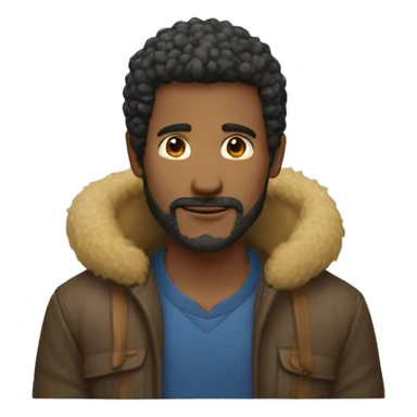 Homem sério e posturado e frio sticker