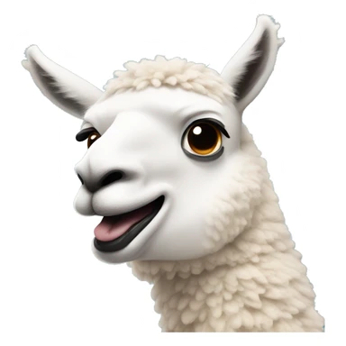 whoop picture with alpaca sticker