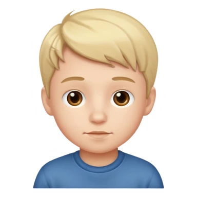 A cute lil boy sticker