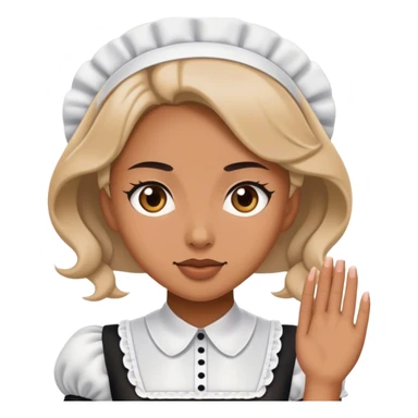 maid emoji sticker