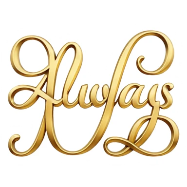 Love, Words "Always Together" sticker