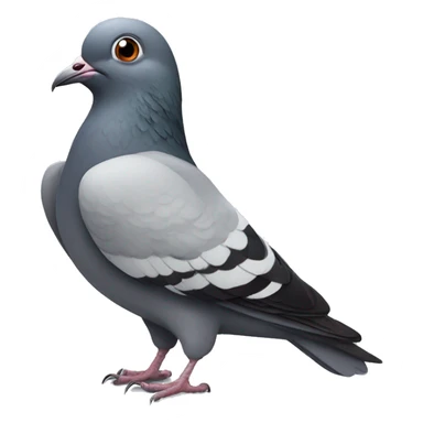 pigeon that is hungry sticker