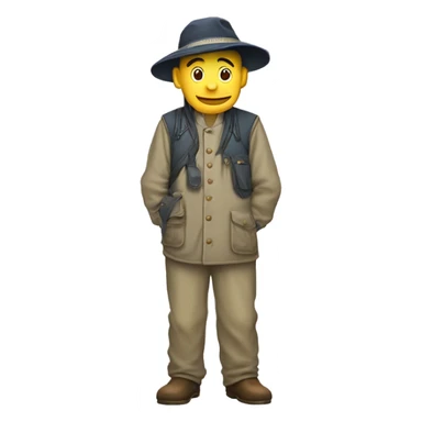 戴高帽的鯊魚 sticker