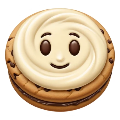 cookie and cream sticker