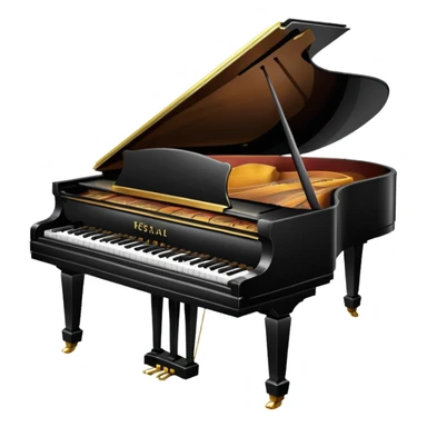 Piano recital sticker