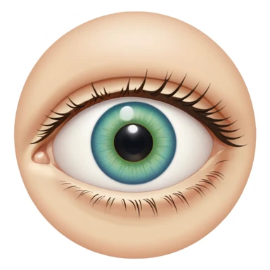 Blue and green eye with central heterochromia  sticker
