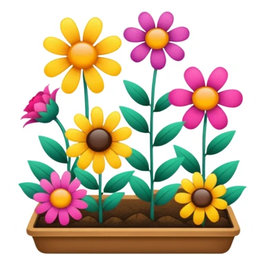 Flower garden  sticker