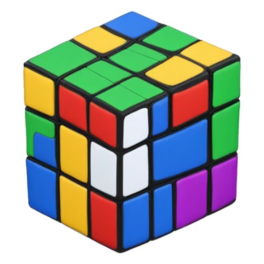 Rubik’s cube sticker