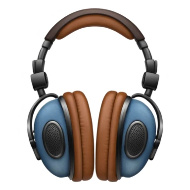 Brown and jeanse headphones beats minimalism no people sticker