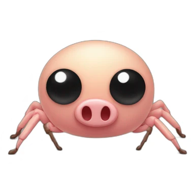 Spider cochon sticker