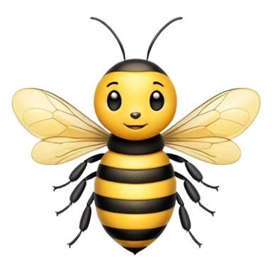 cute bee sticker