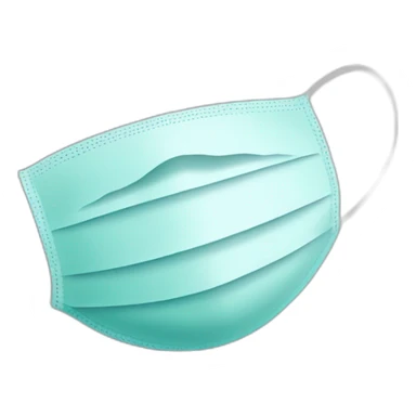 Antiseptic and medical mask sticker