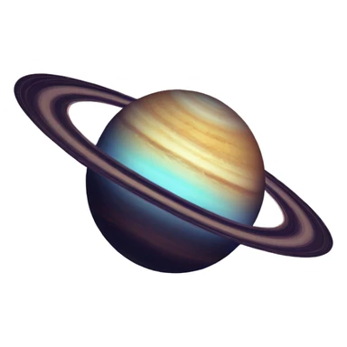 Vintage Planets comet streak motion blur sticker