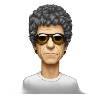 lou reed sticker