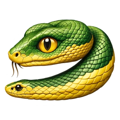 eye of a snake sticker