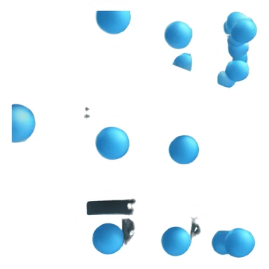 tall metal shelves with many blue orb prophecies sticker