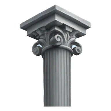 iron column sticker