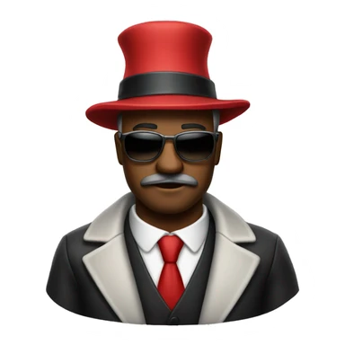 santa mafia boss sticker