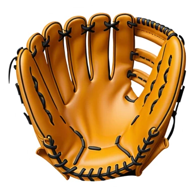 Softball glove sticker
