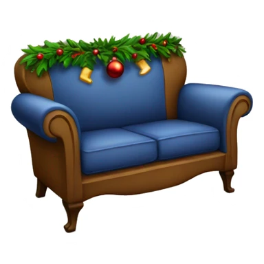 Christmas sofa sticker
