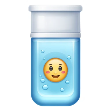 a tube of gel sticker