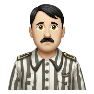 Adolf Hitler’s striped pyjamas sticker