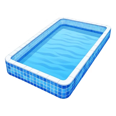 Swimming pool sticker