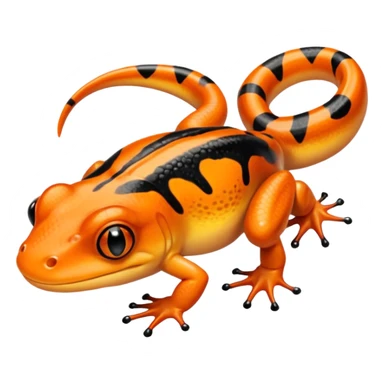 Newt, Amphibians. sticker