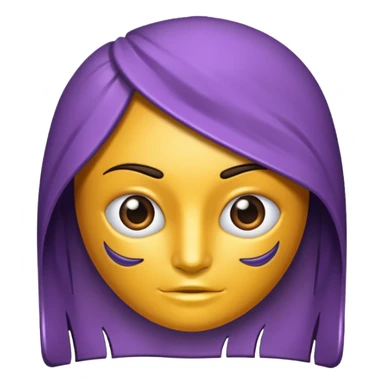 faca\ roxo e branco sticker