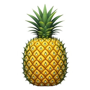 Upside down pineapple  sticker