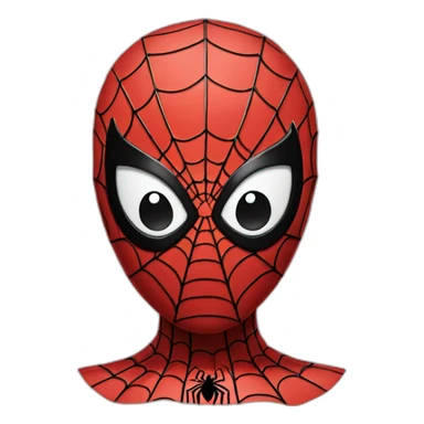 Heart-spiderman sticker