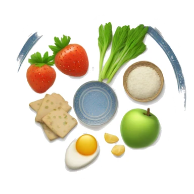 Seder plate sticker