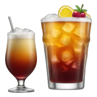 Affligem Pint and cocktail sticker