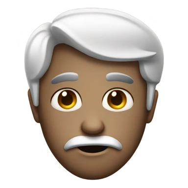 heart eyes with a sick face sticker